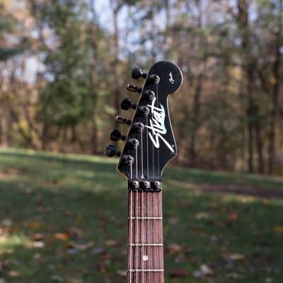 Fender HM Strat 1980s Green Flame image 3