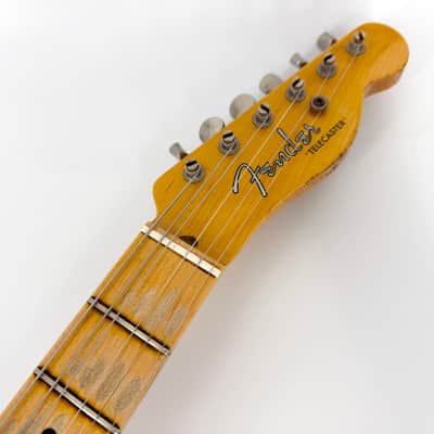 2021 Fender Custom Shop ’52 Heavy Relic Telecaster – Taos Turquoise image 9
