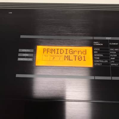 Yamaha S08 88 Key Programmable Synthesizer Keyboard & Kaces III Wheeled Gig Bag image 4
