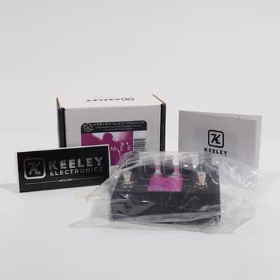 Keeley Loomer Fuzz Reverb - MINT - Black/Purple image 1