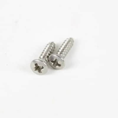 1987 Vintage Fender Stratocaster Plus Input Jack Plate USA Strat 1980s image 7
