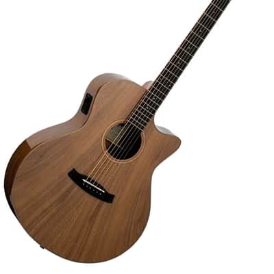 Tanglewood Winterleaf Electro Acoustic Venetian Cutaway Guitar - Model TW4EVCBW image 3