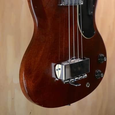1968 Gibson EB-0 Cherry Short Scale Bass Guitar Vintage USA Bass - Good Condition image 2