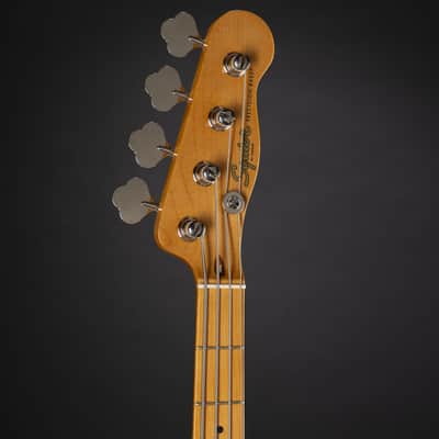 Squier Classic Vibe '50s Precision Bass MN (White Blonde) - 4-String Electric Bass image 4
