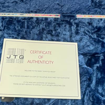 James Tyler JTG M1 - Jim Burst Metallic 2026 - Burst Metallic image 13