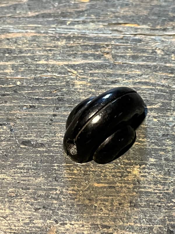 Epiphone vintage bakelite knob 40's 50's - Blk image 1