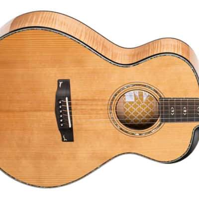 Cort Gold Passion Modern Concert Acoustic-Electric Guitar w/ Hard Case, Natural Glossy image 24