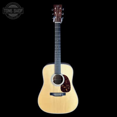 Used 2021 Martin Custom Shop 28 Style Dread VTS Adi/Highly Flamed Koa w/LR Baggs Anthem w/case TSU25221 image 3