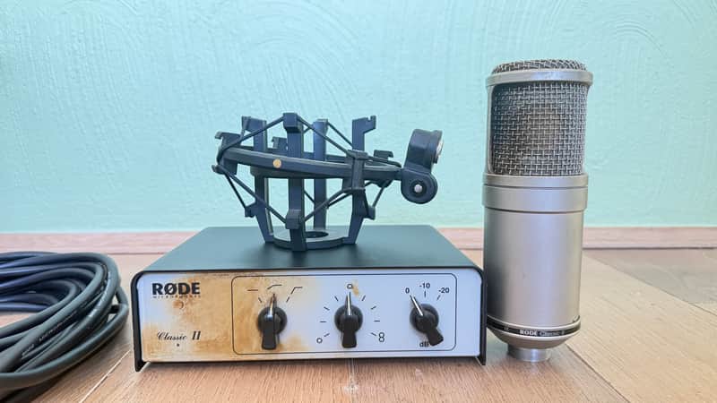 Rode Classic 2 II large diaphragm condenser tube valve microphone mic condenser Vintage Professional studio image 1