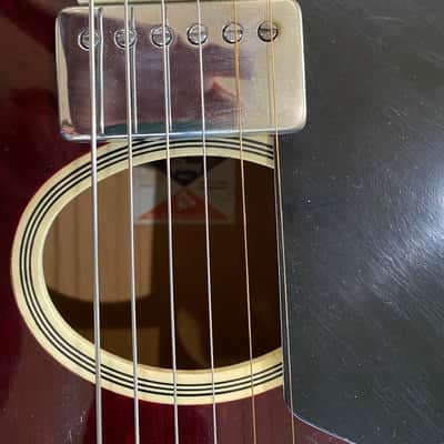 Gibson Howard Roberts 1981 - Original Wine Red finish image 5