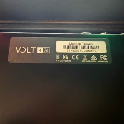 Universal Audio Volt 476 USB-C Audio Interface 2021 - Present - Tan / Gray image 12