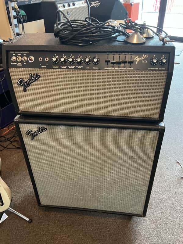 Fender  Model 140 1980 - Black image 1