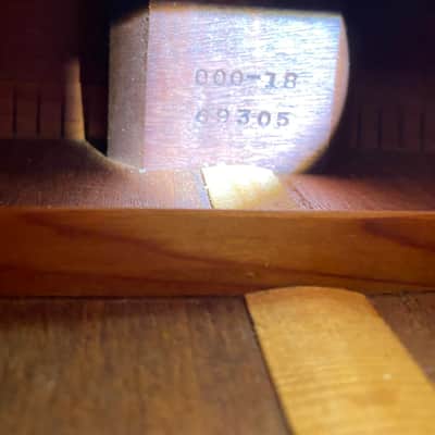 1937 CF Martin 000-18 Acoustic Guitar image 4