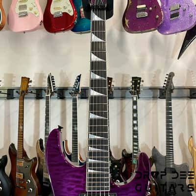 Jackson Custom Shop Dinky FR Electric Guitar w/ Case-Purple Burst image 11