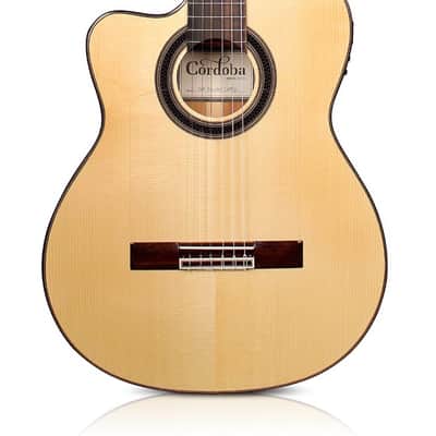 Cordoba GK Studio Lefty (Left-Handed Gipsy Kings Signature Model) Acoustic Electric -  Natural image 1