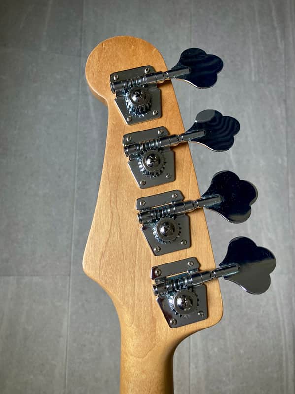 ベース Brian by bacchus BJB-380 Brian by Bacchus BJB-380 MarineBlue Jazz Bass 1990s | Reverb
