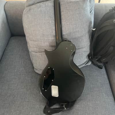 ESP E-II Eclipse BB - Black with silver binding image 2