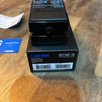Boss SDE-3 Dual Digital Delay 2024 - Present - Black image 3