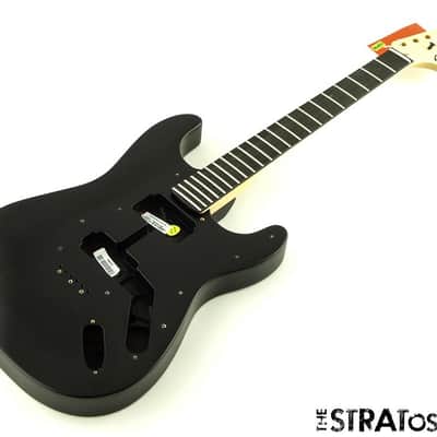 Fender American Jim Root Stratocaster Strat BODY + NECK Mahogany Ebony Black image 1