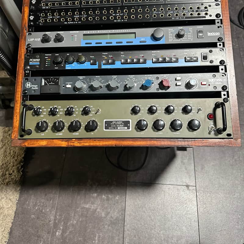 JDK Audio R24 Dual-Channel 4-Band Equalizer 2010s - by API image 1