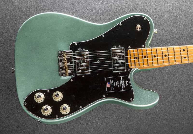 Fender American Professional II Telecaster Deluxe - Mystic Surf Green w/Maple image 1
