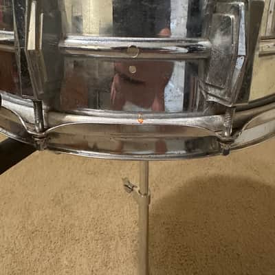 Ludwig LM400 5x14 Supraphonic Snare Drum 1967 - Chrome image 2