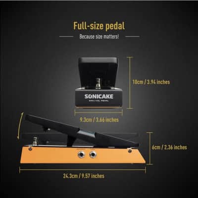 Sonicake FlipWah 2025 MINT - Volume + Wah Pedal w/ Q adjustment image 2