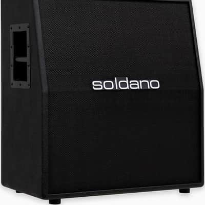 Soldano 212 Vertical Cabinet 2x12" Extension Cabinet Black image 1