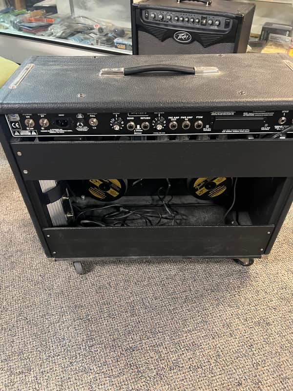 Fender Twin-Amp 2-Channel 100-Watt 2x12" Guitar Combo 1994 - 2001 - Black image 1
