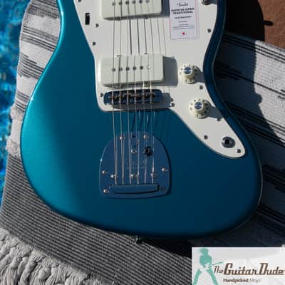 Fender FSR MIJ Traditional II Late '60s Jazzmaster - Limited Edition Ocean Turquoise Metallic - BETTER THAN NEW! image 5