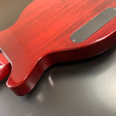 Greco TVB-650 Mahogany 30" Short Scale Used Electric Bass Guitar Made in Japan 1990s image 16