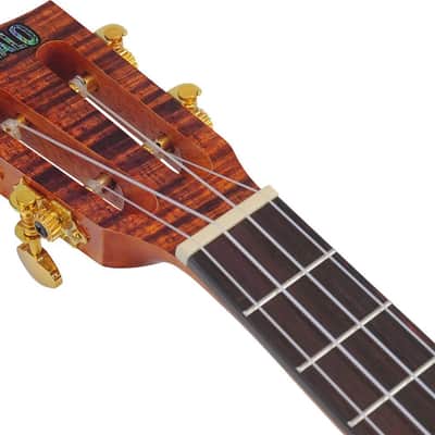 Mahalo MA3KA Artists Elite Series Tenor Ukulele. Koa Photo Flame image 5