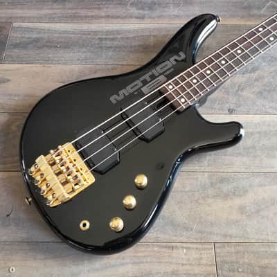 1980's Yamaha Japan Motion B MB-II Short Scale Bass (Black) | Reverb
