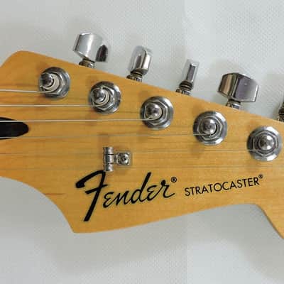 Fender Mexican Standard Stratocaster Plus Top (HSS) 2013 - Tobacco Sunburst image 7