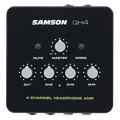 Samson QH4 4-Channel Studio Headphone Amplifier image 1