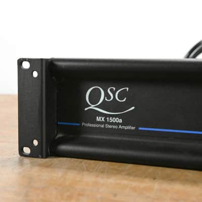 QSC MX 1500a 2-Channel Power Amplifier CG012GV image 4
