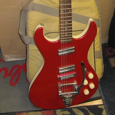 Danelectro  Hodad First Gen Reissue Commie Red Korea W/Tremolo image 2