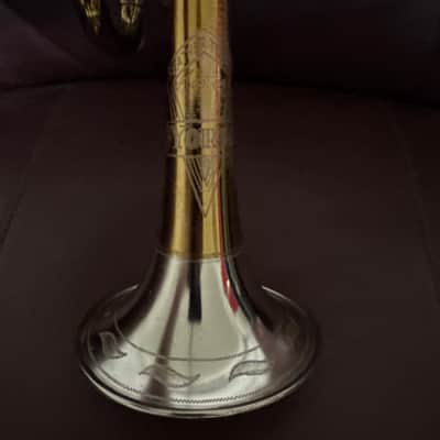 York Feathertouch (Master) Bb Trumpet (1947) SN 144032 (professional)(rare)(100% new clear lacquer) image 2