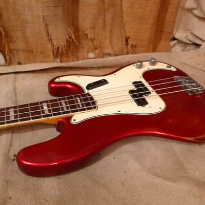Fender Precision Bass 1958 Candy Apple Red image 13