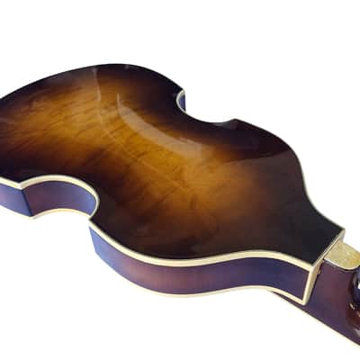 1964 Hofner 500/1 shortscale violin bass in Sunburst (Restauriert, Vintage, Hföern, Beatle) image 17