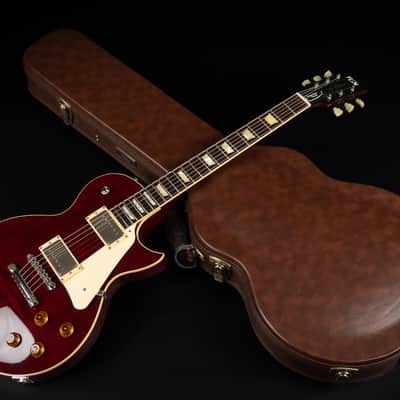 2018 FGN Neo Classic LS30 Sagmeister Special - Wine Red | Japan Les Paul “AAA” Flame Top Seymour Duncan Pickups Long Neck Tenon | Case Bild 20