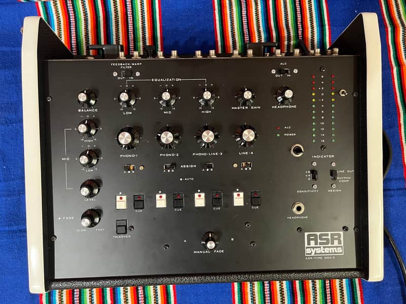 ASR DMX-3 Rotary DJ Mixer image 1