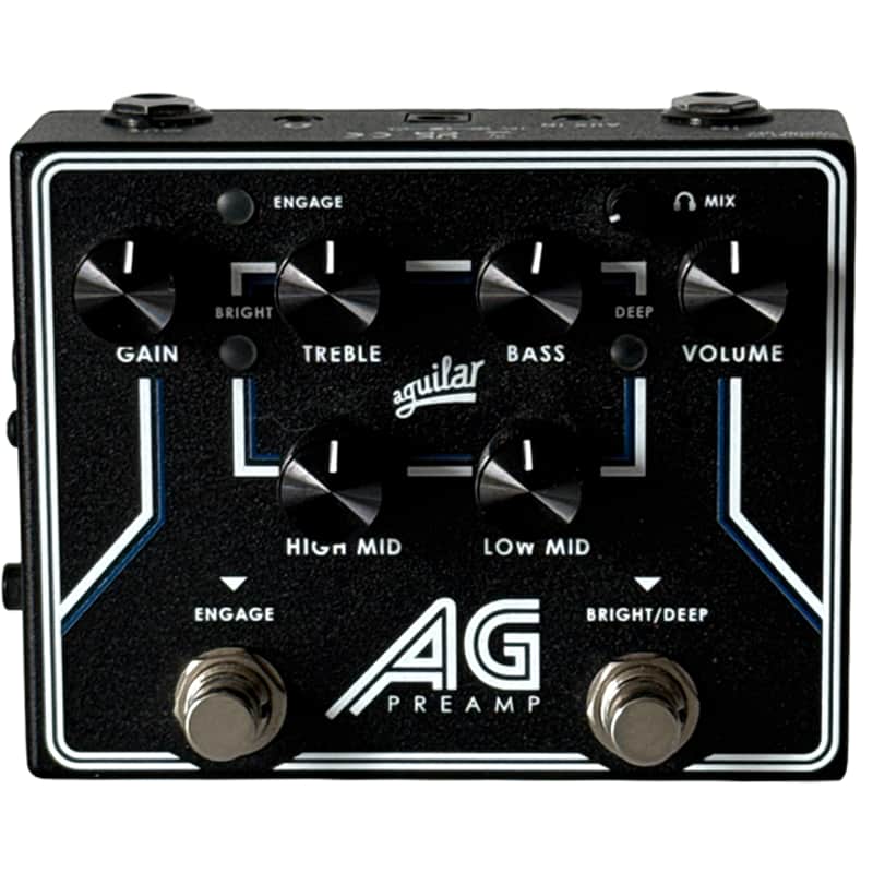 Aguilar AG Preamp 2023 - Present - Black image 1