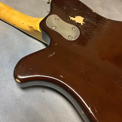 1970's Mosrite Model 350 Bass Mocha image 14