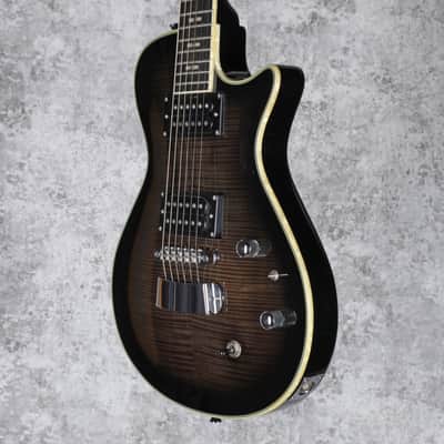 Hagstrom ULSWE-CBB Ultra Swede Cosmic Black Burst 2010 image 5