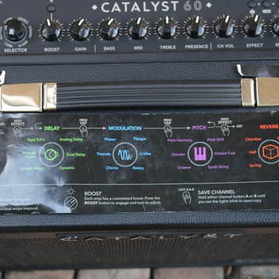 Line 6 Catalyst 60 2-Channel 60-Watt 1x12" Modeling Guitar Combo 2022 - Present - Black image 11