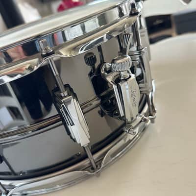 Ludwig LB417 Black Beauty 6.5x14" 10-Lug Brass Snare Drum - Black Nickel-Plated imagen 2
