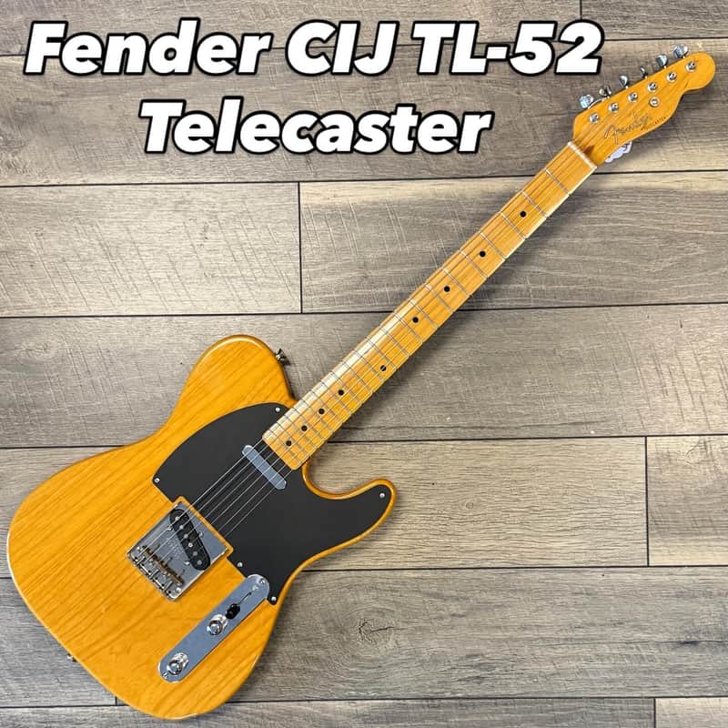 Fender Telecaster Crafted in Japan Blackguard TL52-Style Butterscotch Blonde – Excellent Condition image 1