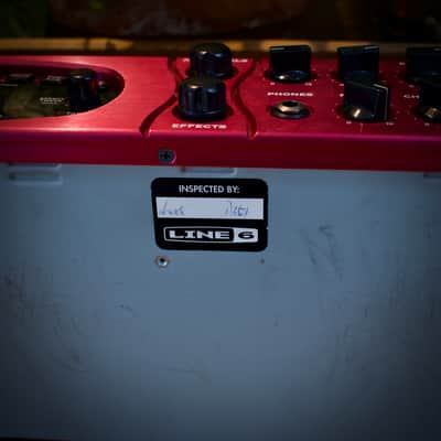 Line 6 POD xt Pro Rackmount Multi-Effect and Amp Modeler 2010s - Red image 7