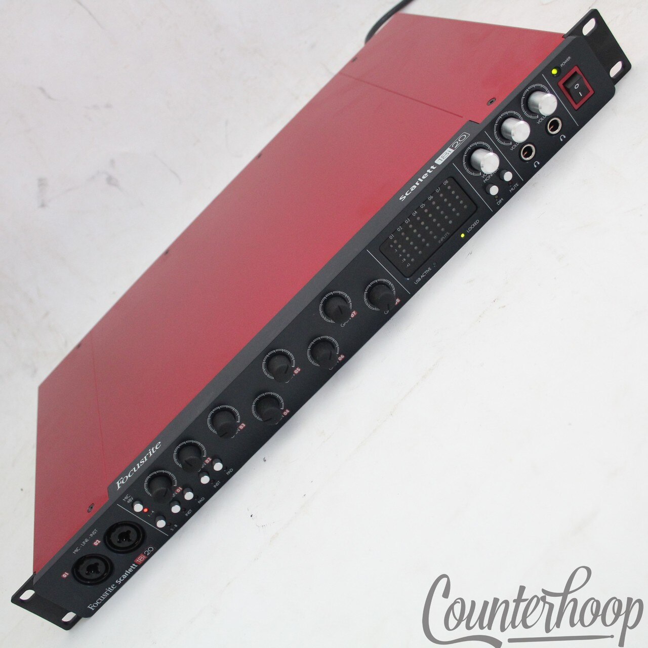 Focusrite Scarlett 18i20(1st Gen)USB Audio Interface Eight Preamplifiers+20outs — main photograph